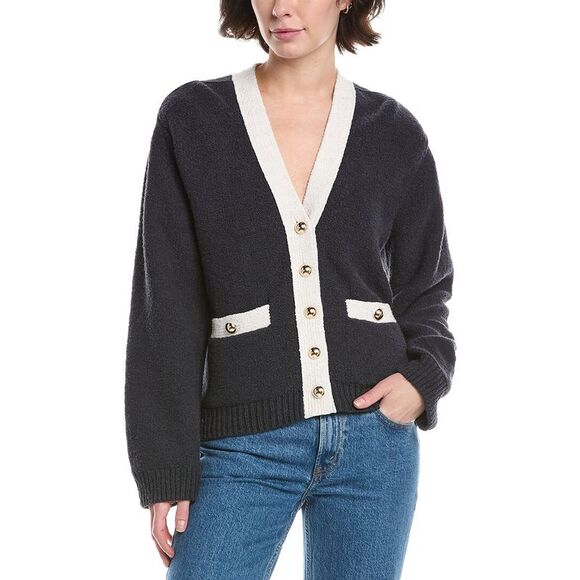 Nation LTD Sweaters - Nation Ltd Womens  Carolyn Cardigan, Blue